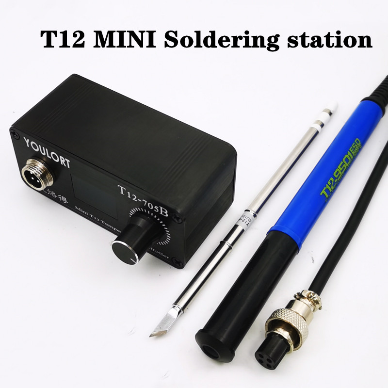 Soldering Station T12 Oled - 전원 공급 장치 없는 9501 손잡이가