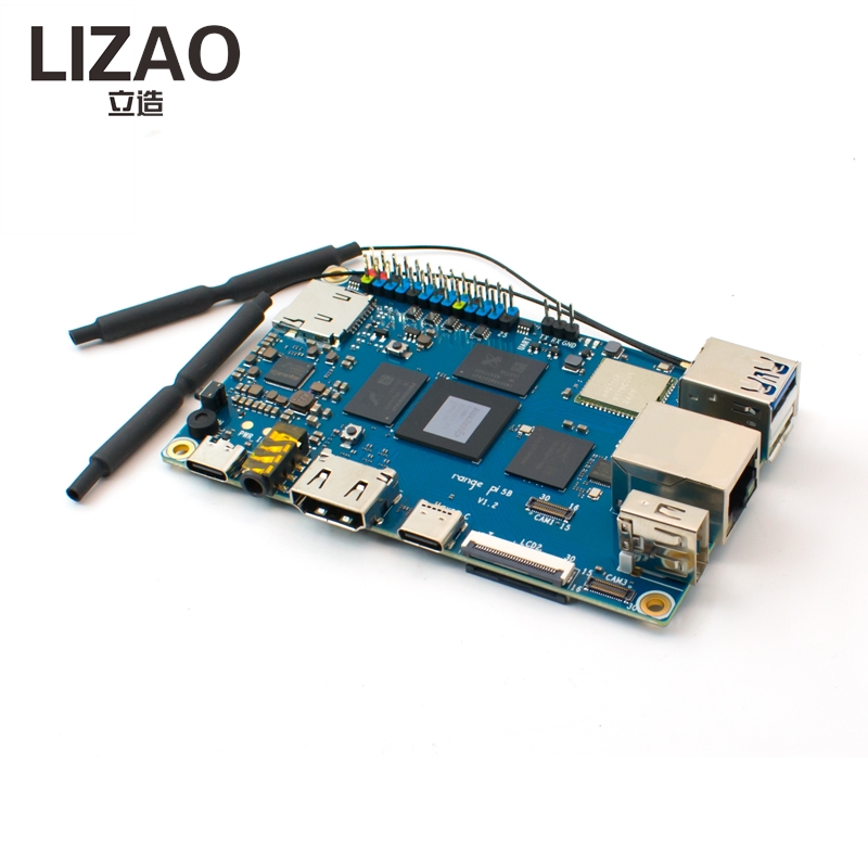 Banana Pi Bpi-M5 - LIZAO 오렌지 파이 5B 개발 보드,
