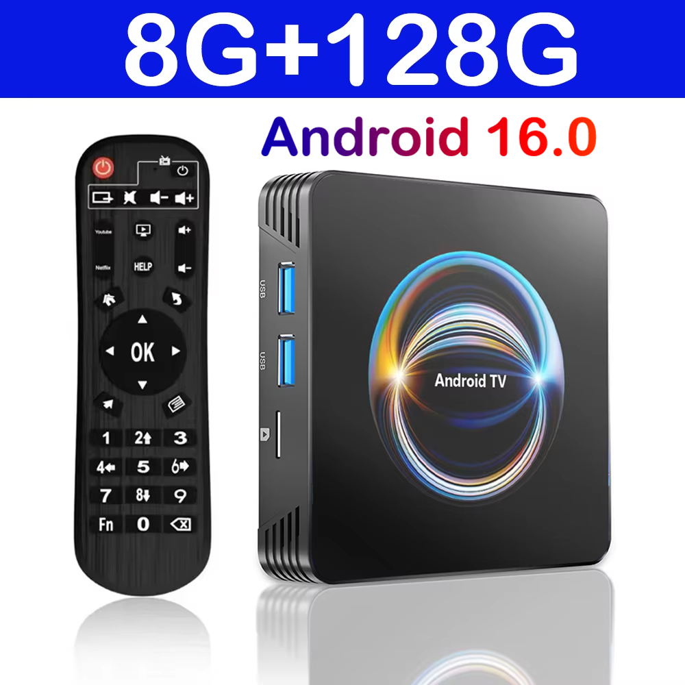 Radxa Rock 5B 16Gb - X66 TV 박스 안드로이드 16 ATV