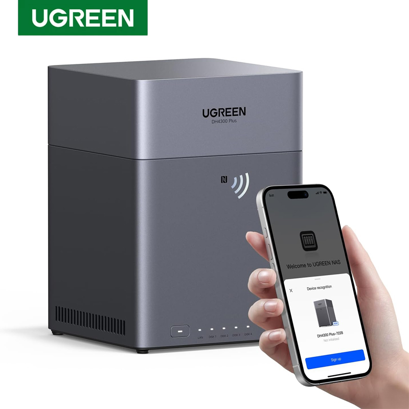 Khadas Vim4 8Gb - UGREEN NAS DH4300 플러스 4베이 데스크탑