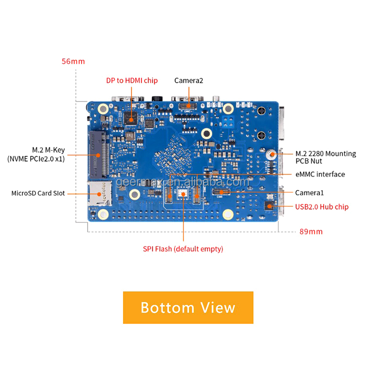 오렌지 파이 5 프로 4GB 8GB 16GB RAM 개 - Orange Pi 5 Plus 16Gb 리뷰 및 가격