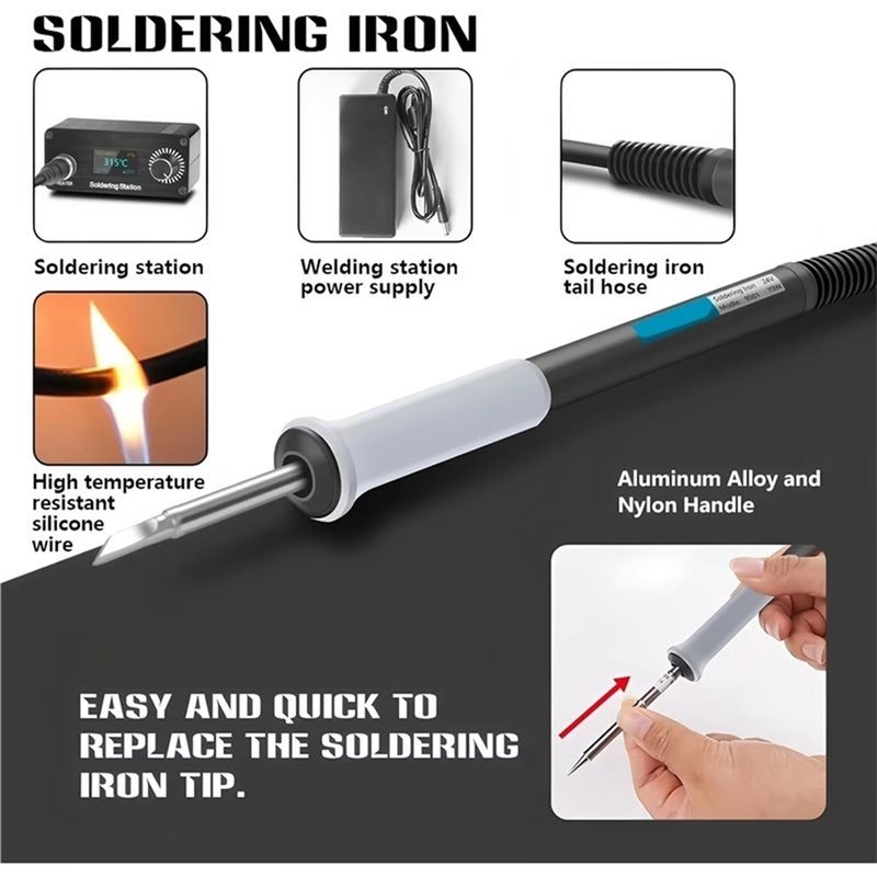 B23B T12 가정용 수리 납땜 스테이션 휴대용 미니 - Soldering Station T12 Oled 리뷰 및 가격